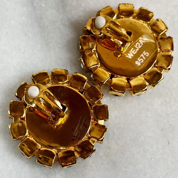 Dolce & Gabbana Couture Rare Crystal Anchor Clip-On Earrings - Picture 6 of 13